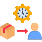 Reduced Lead Time Icon